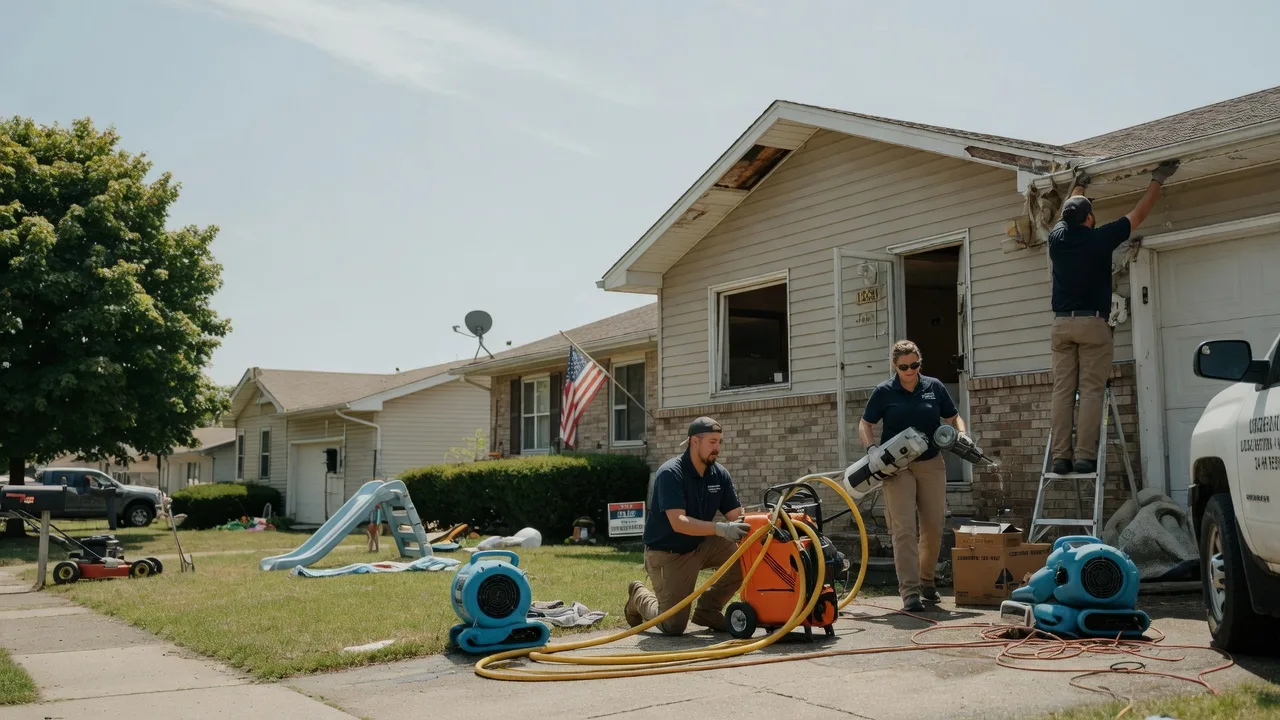Water Damage Restoration in Osseo, MI near me